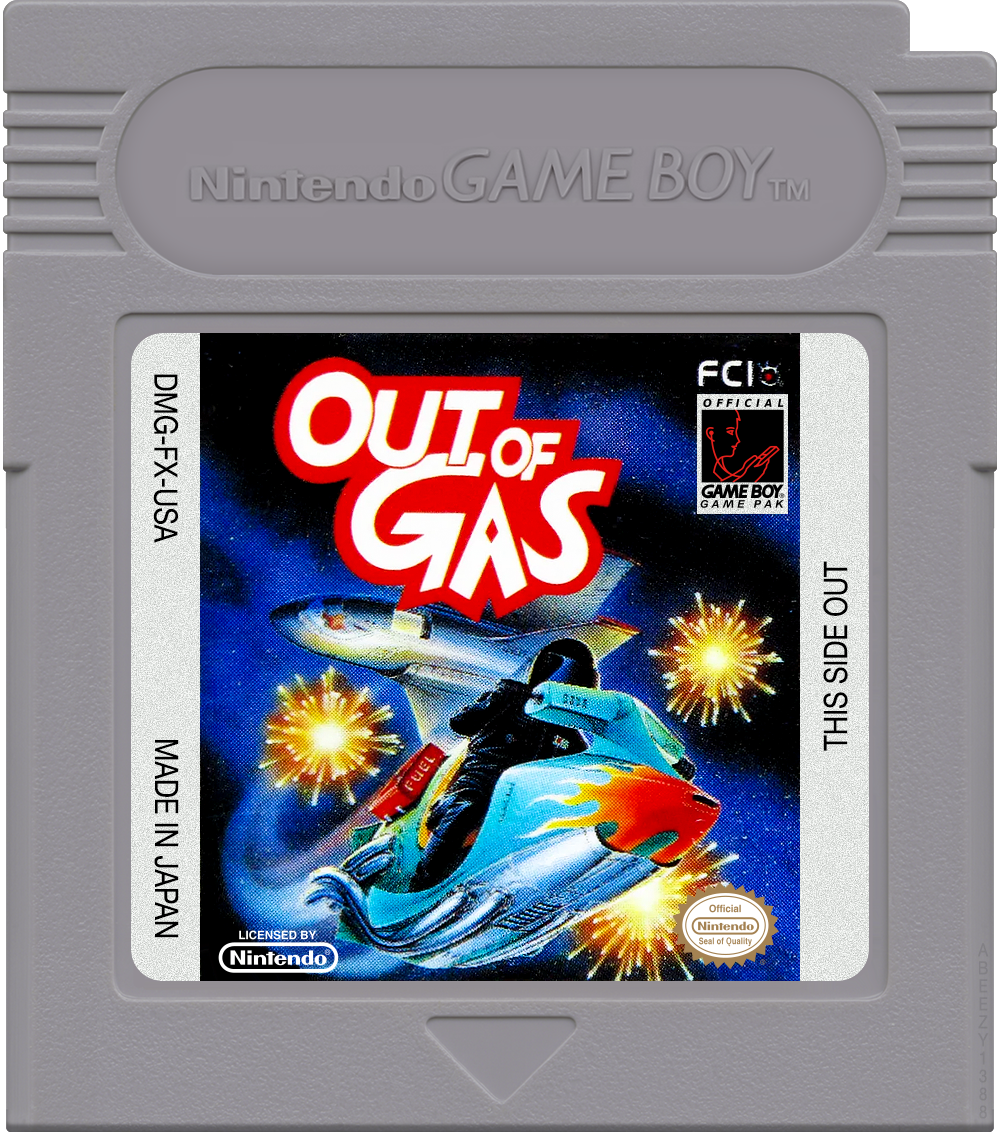 Out of Gas Cartridge Label