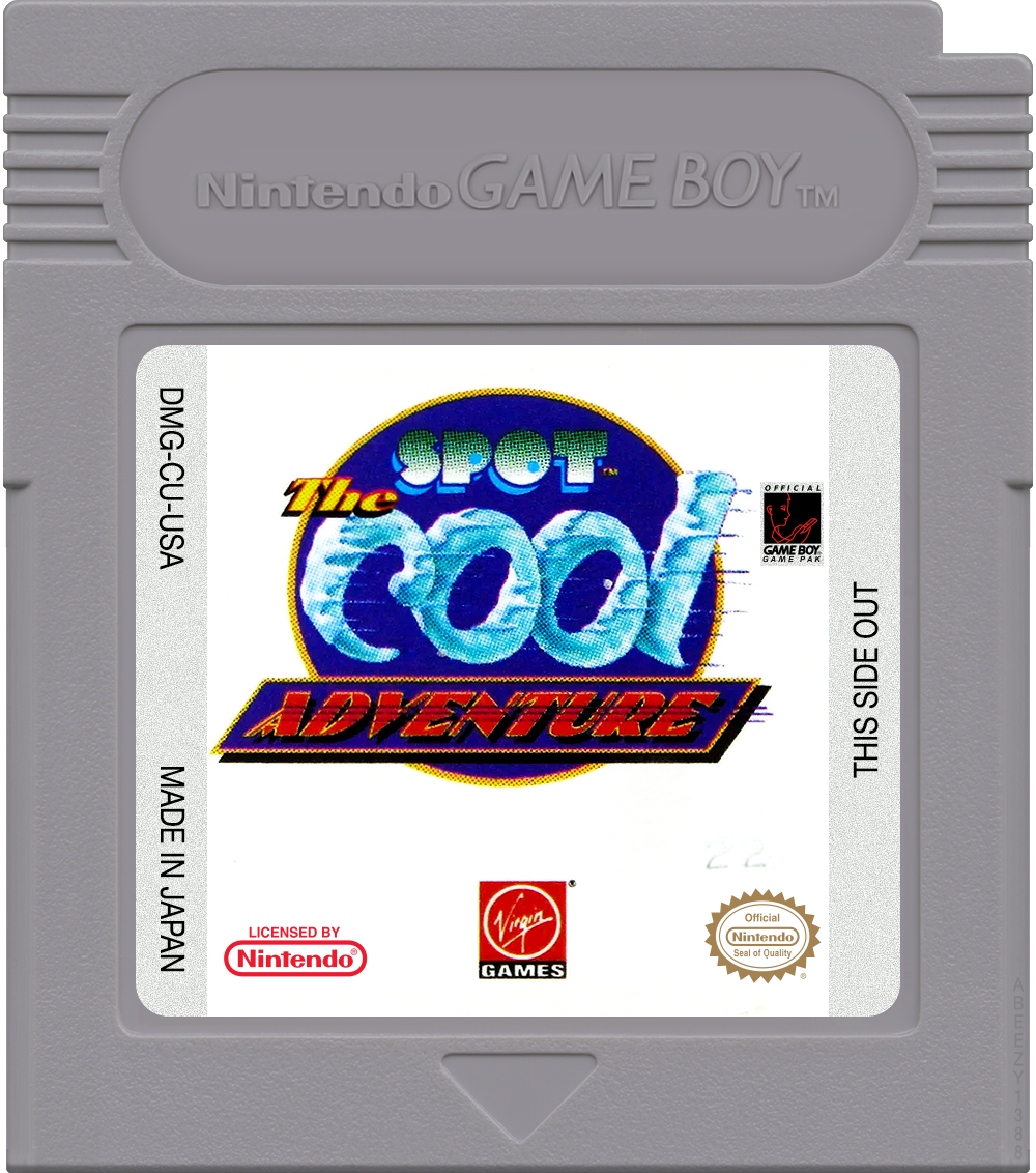 Spot - The Cool Adventure Cartridge Label