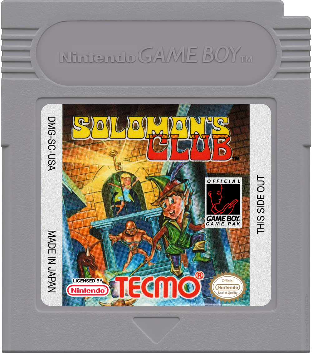Solomon's Club Cartridge Label