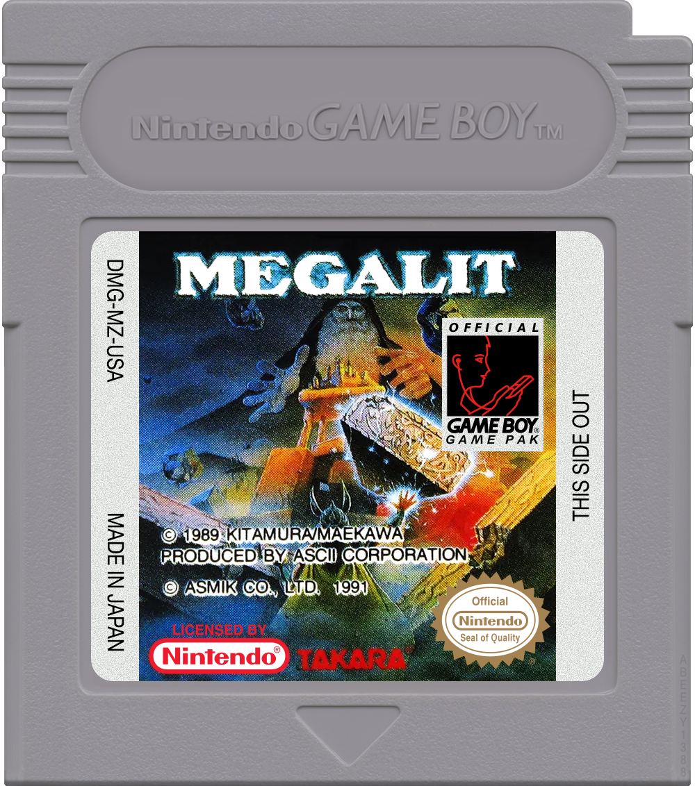 Megalit Cartridge Label