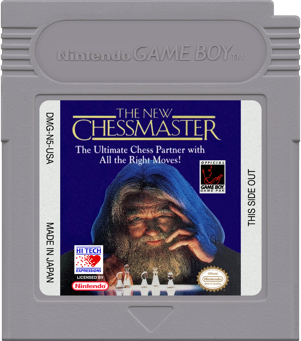 New Chessmaster, The Cartridge Label