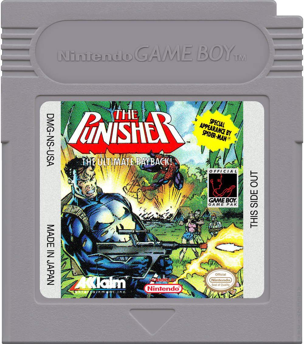Punisher, The - The Ultimate Payback Cartridge Label