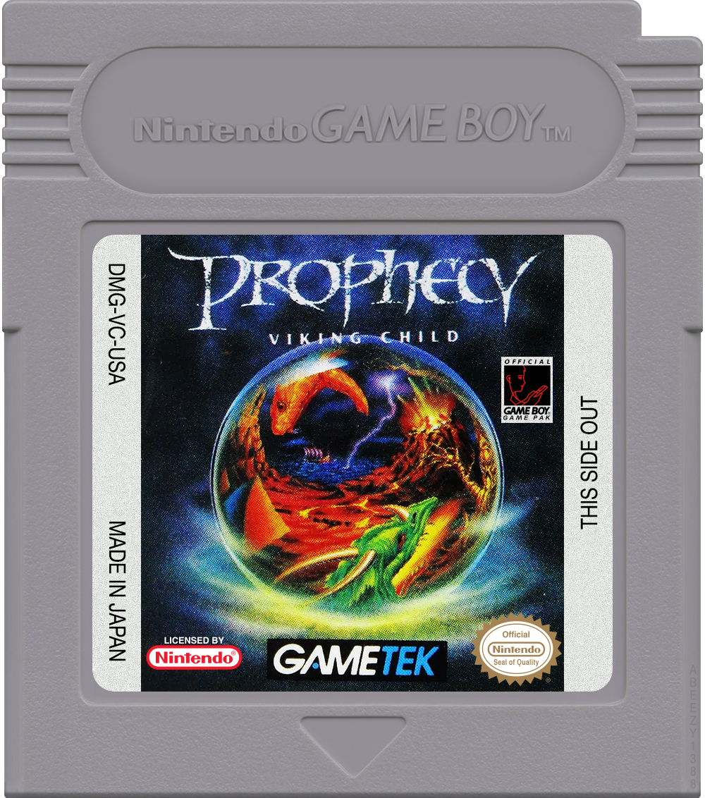 Prophecy - The Viking Child Cartridge Label