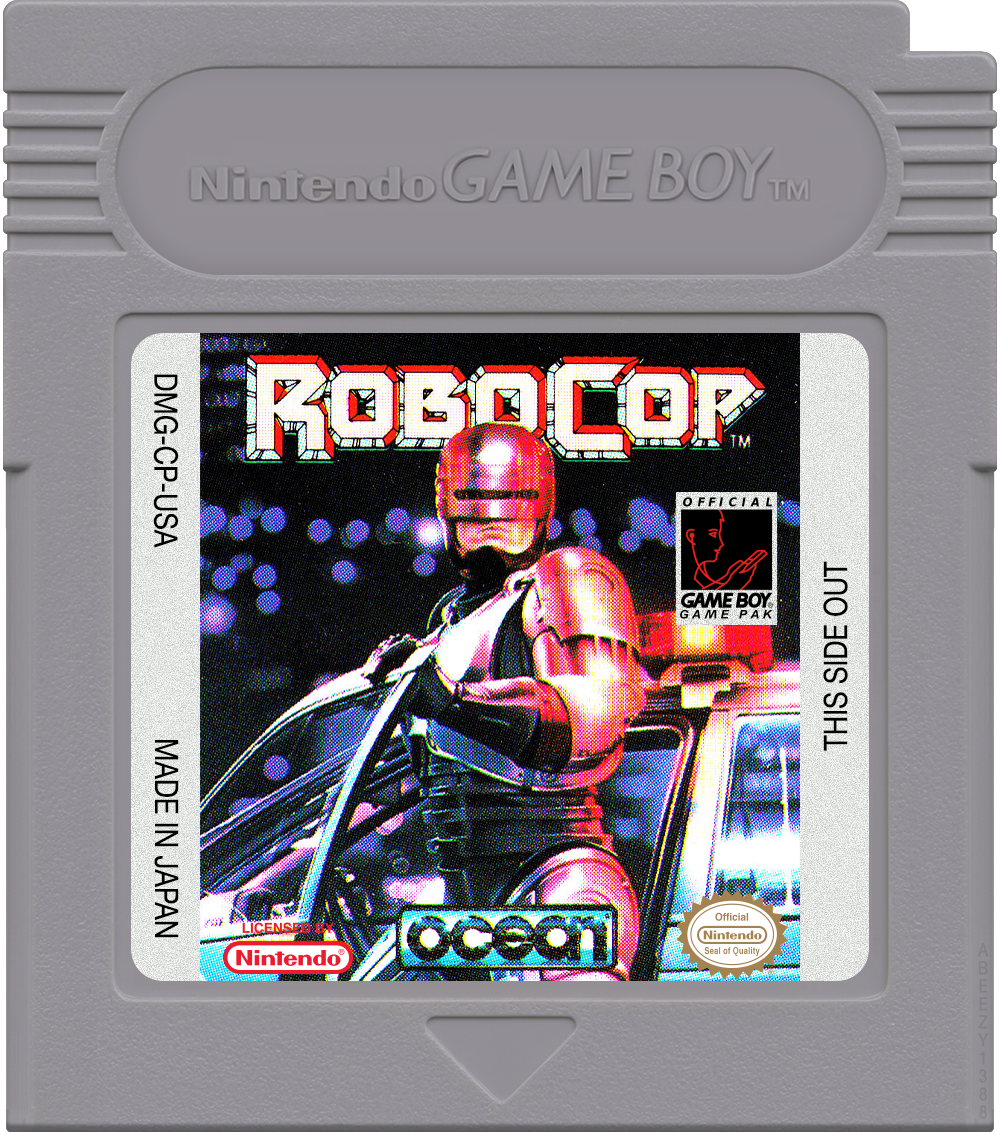 RoboCop Cartridge Label