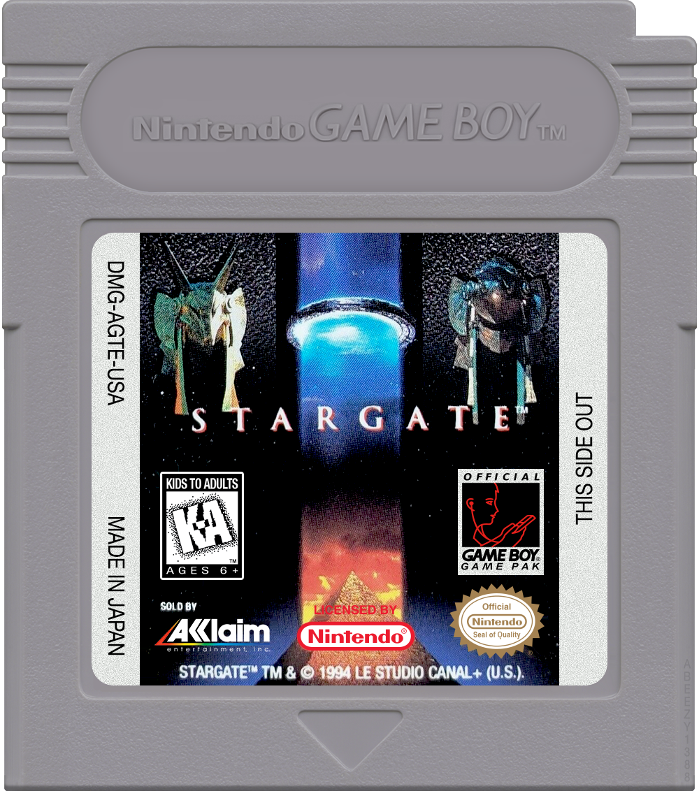 Stargate Cartridge Label