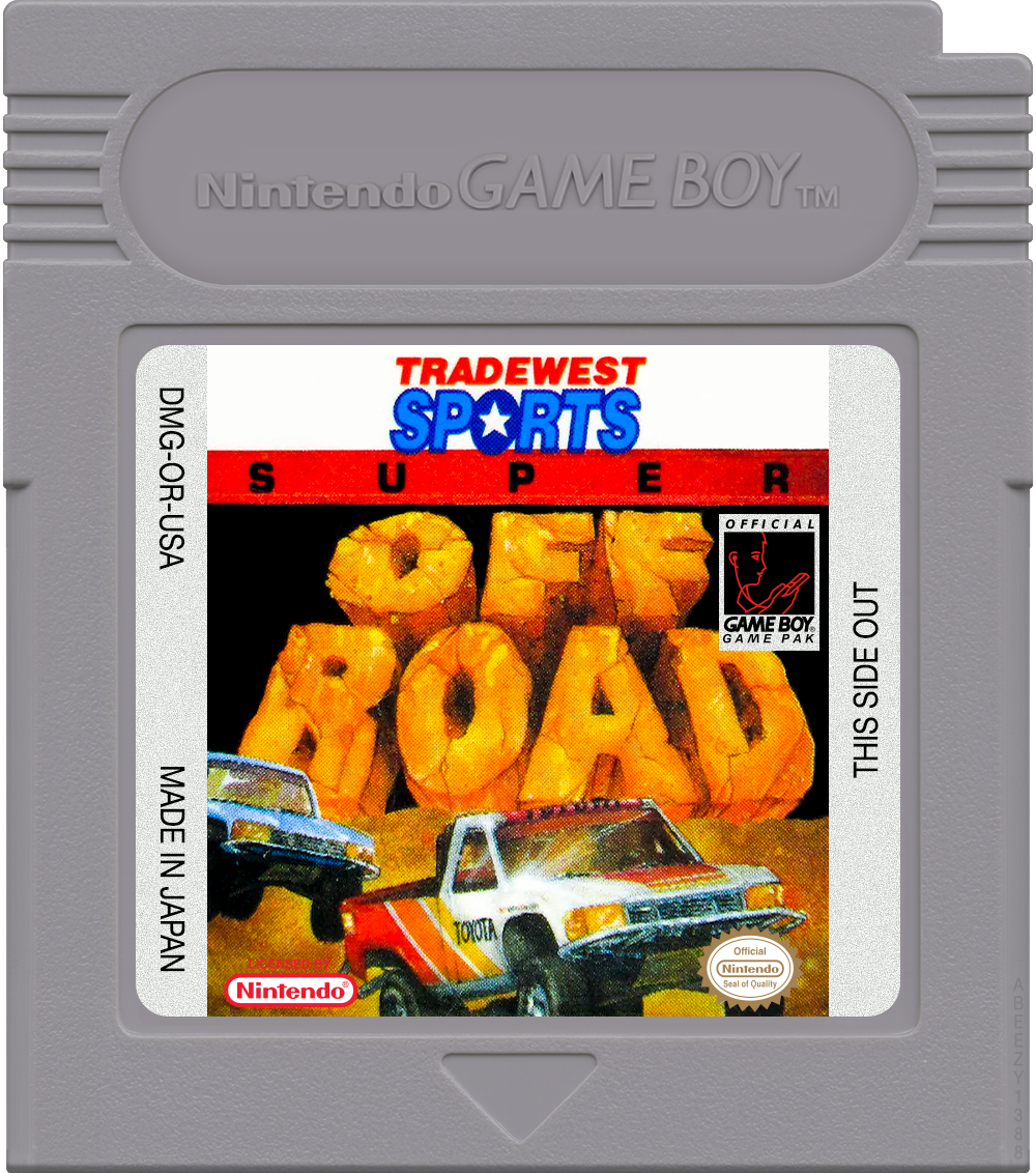 Super Off Road Cartridge Label