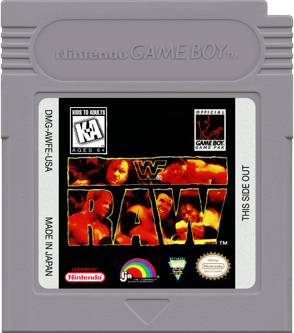 WWF Raw Cartridge Label