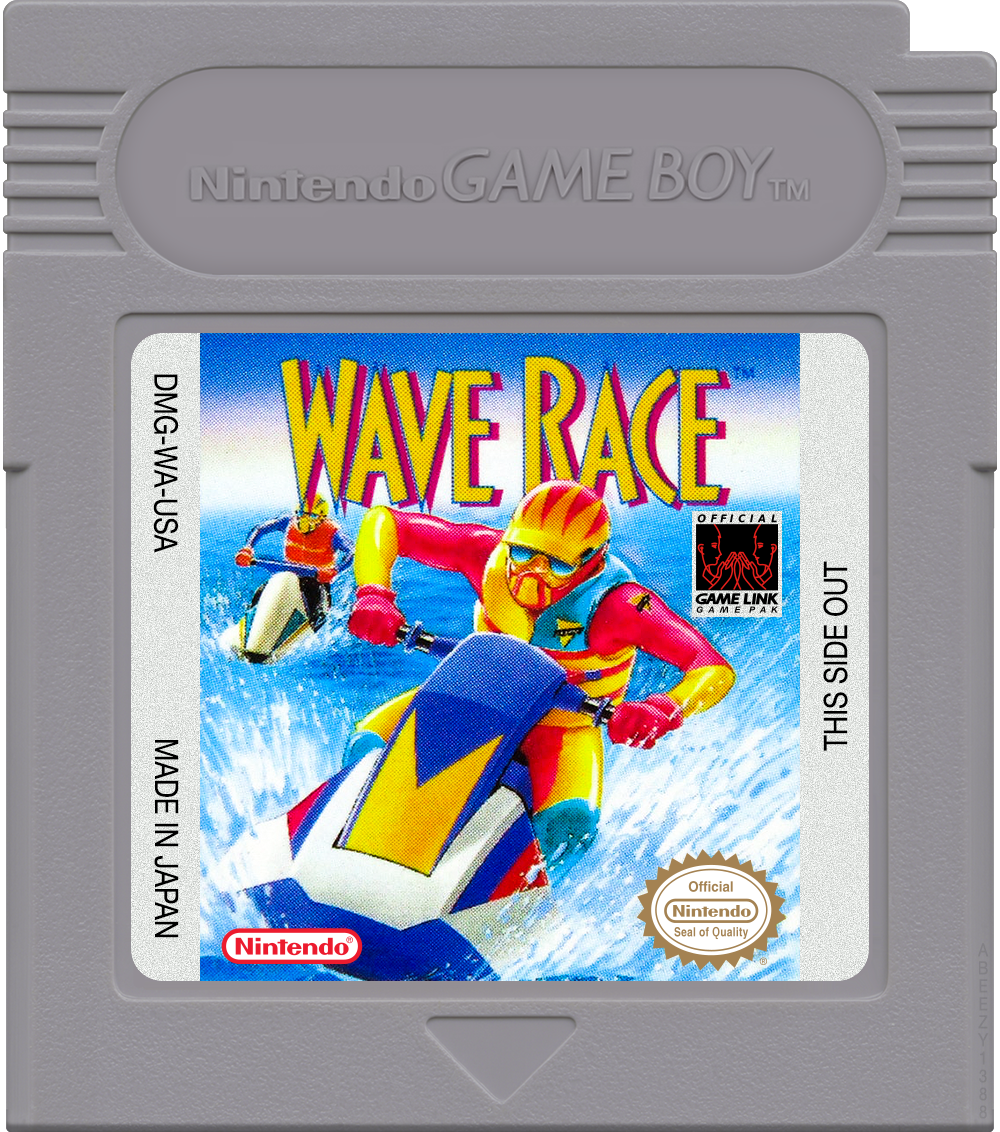 Wave Race Cartridge Label