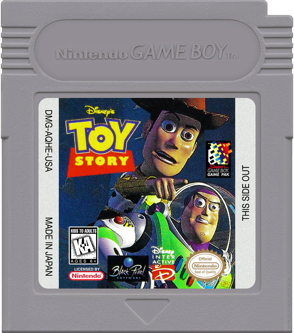 Toy Story Cartridge Label