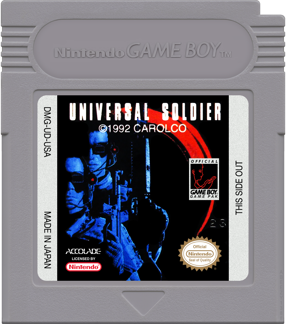 Universal Soldier Cartridge Label