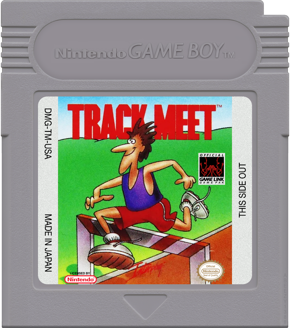 Track Meet Cartridge Label