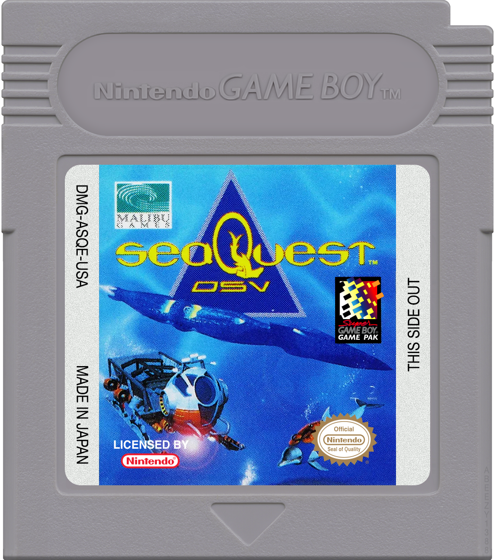 seaQuest DSV Cartridge Label