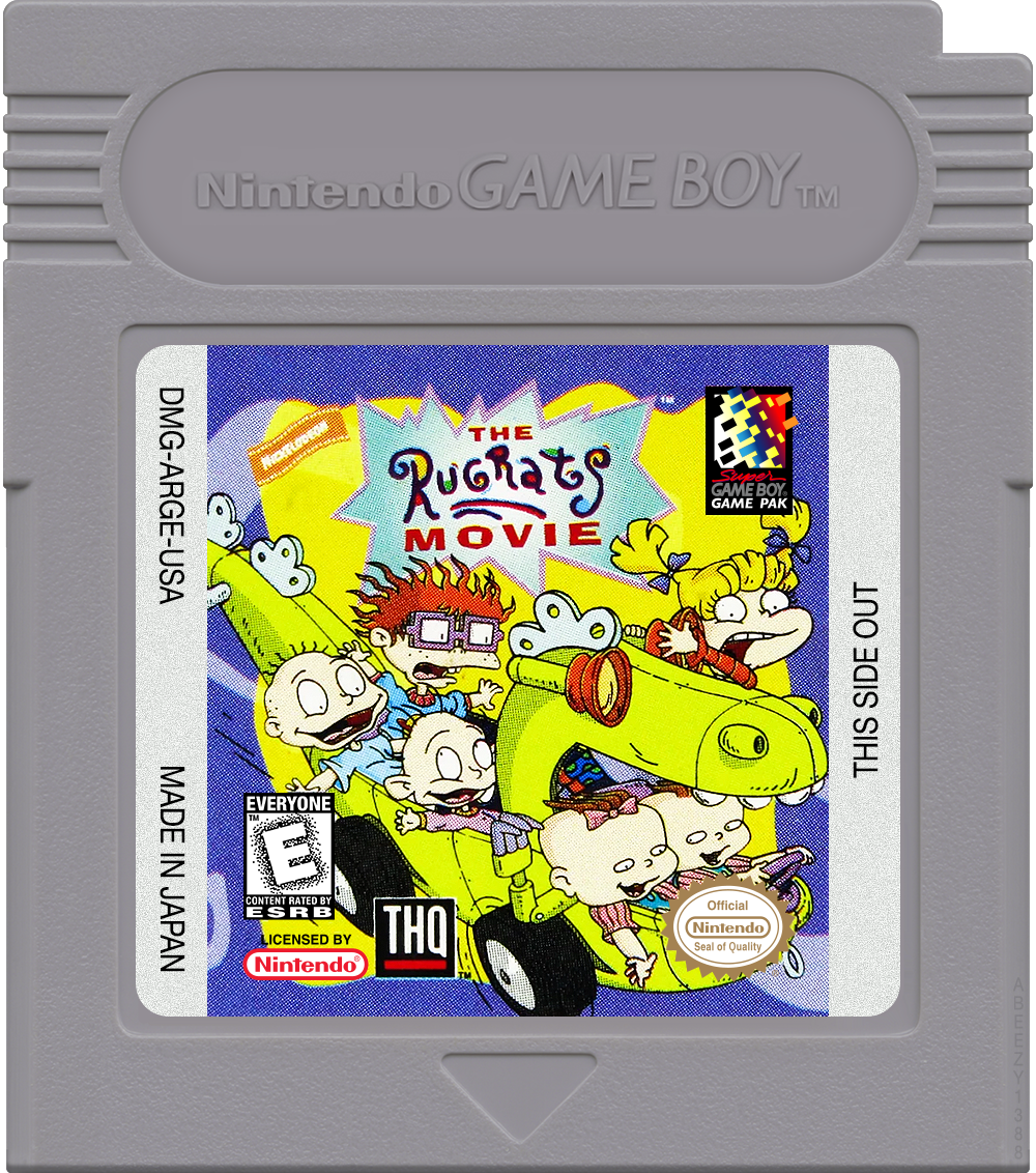 Rugrats Movie, The Cartridge Label