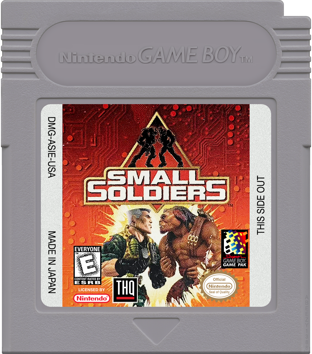 Small Soldiers Cartridge Label