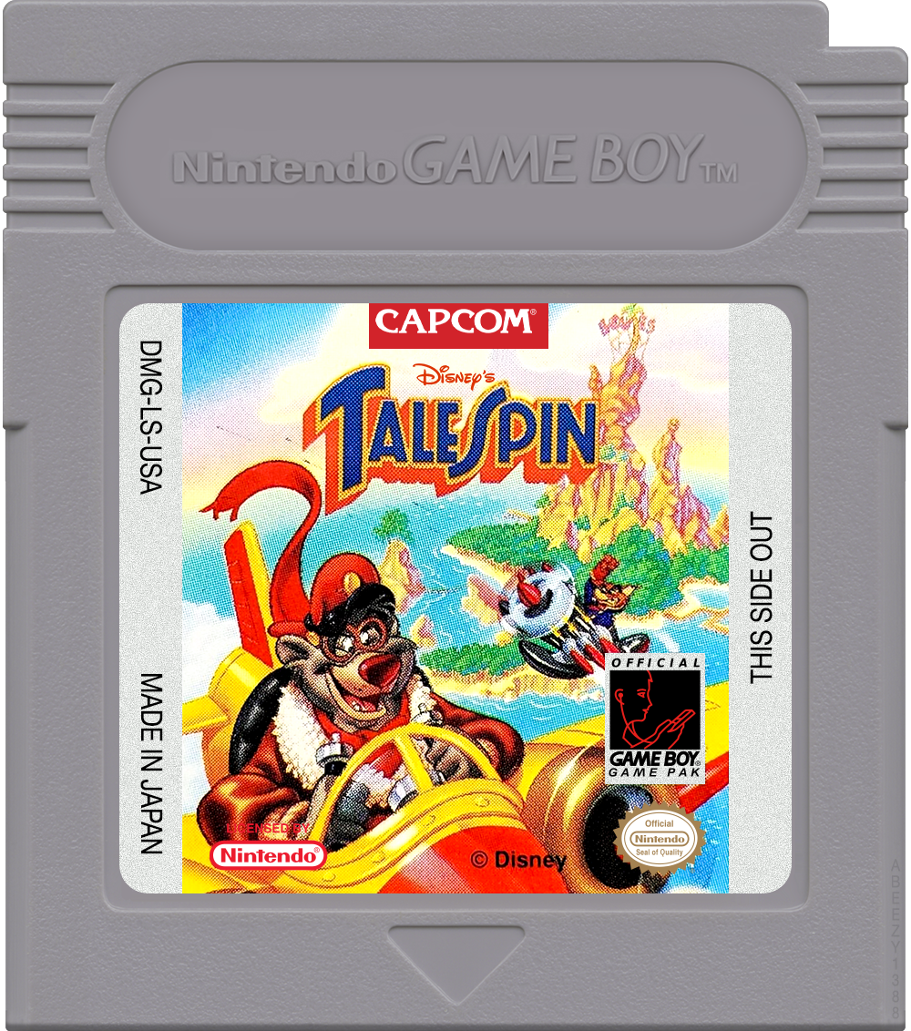 TaleSpin Cartridge Label