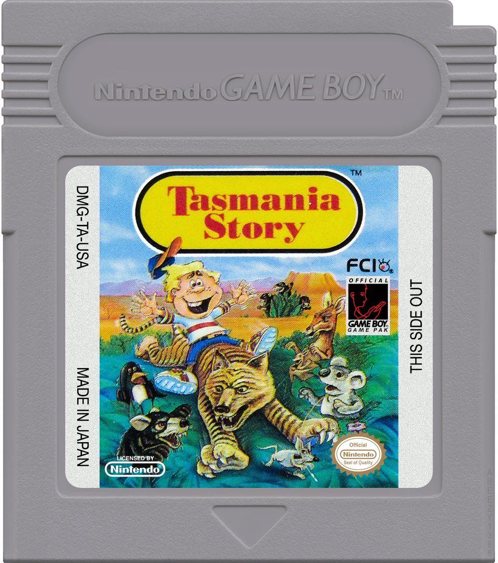 Tasmania Story Cartridge Label