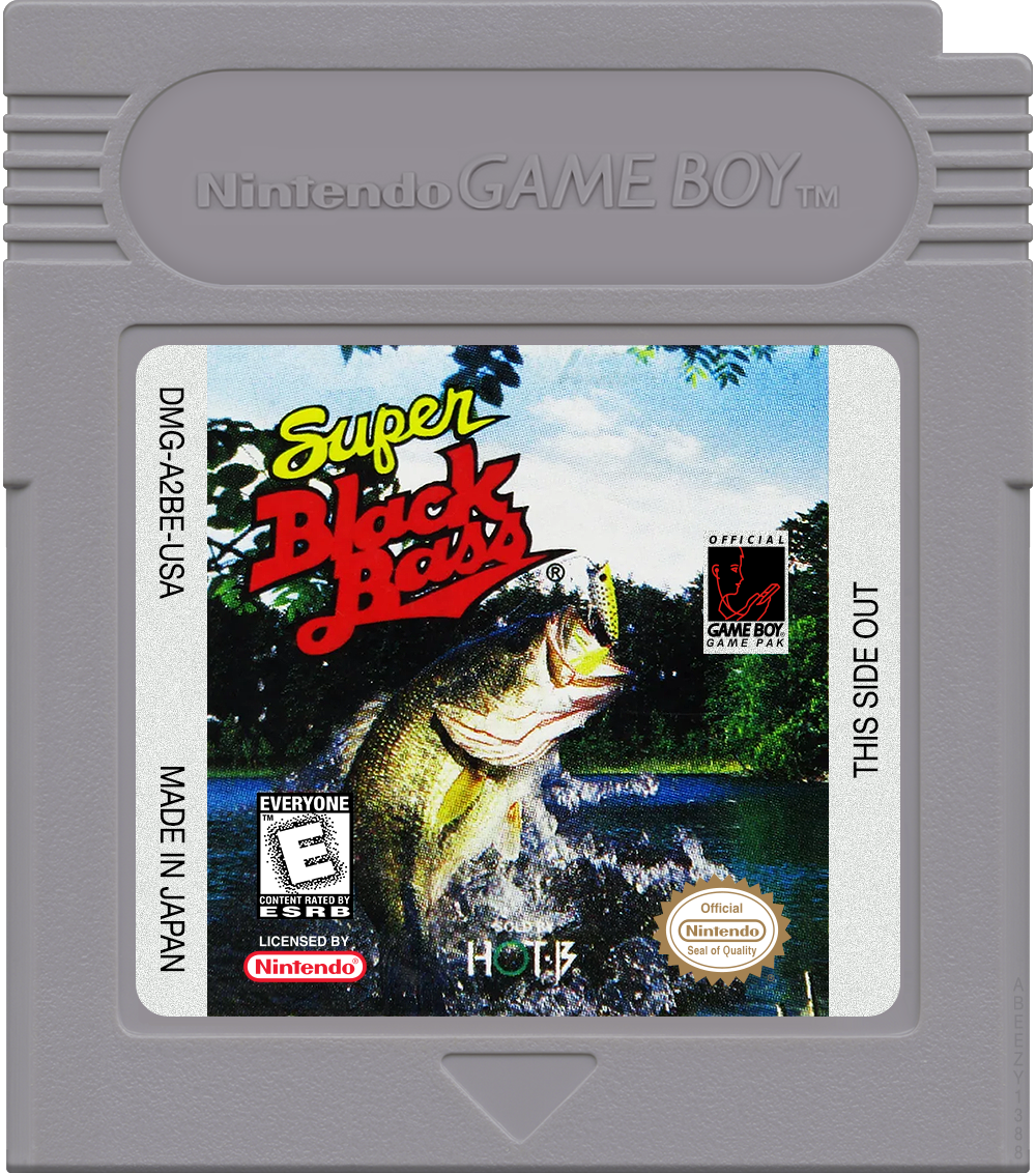 Super Black Bass Cartridge Label