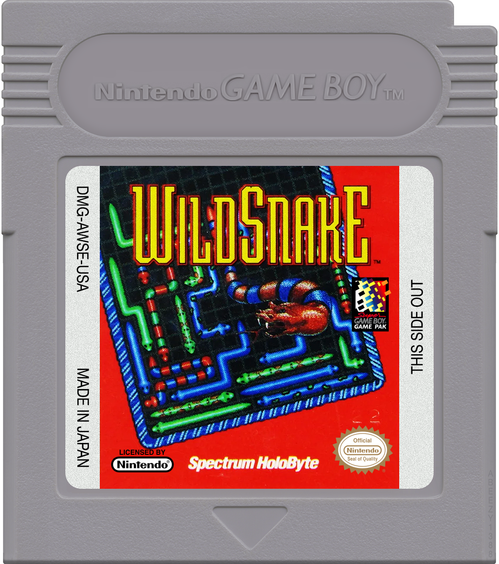 Wild Snake Cartridge Label