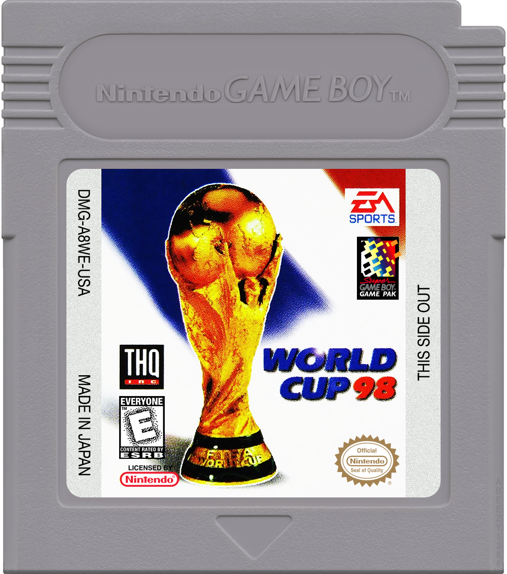 World Cup 98 Cartridge Label