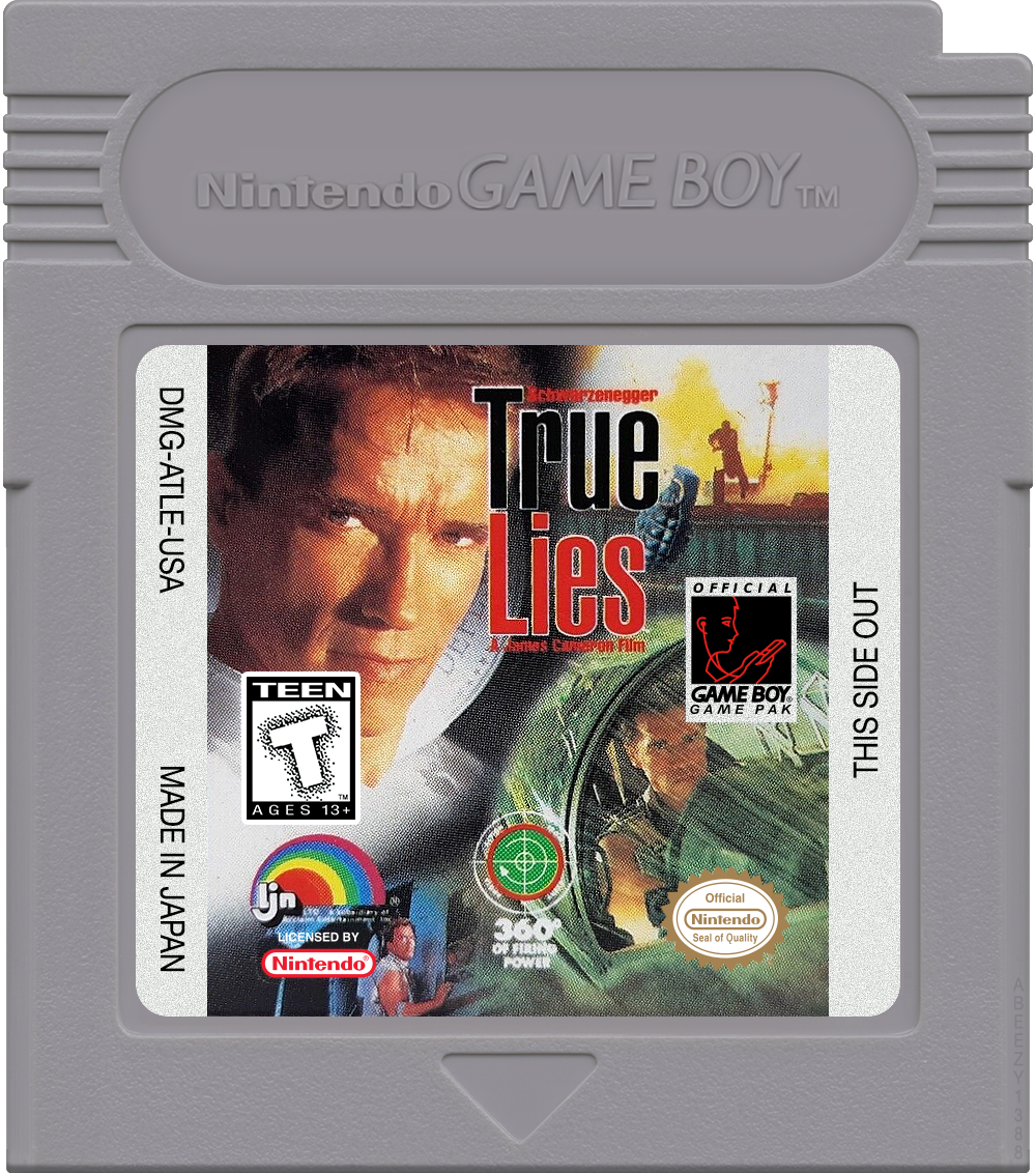 True Lies Cartridge Label