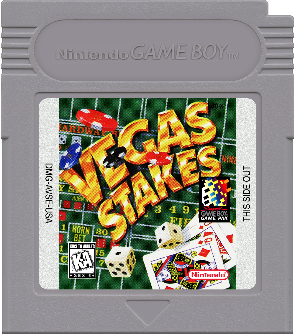 Vegas Stakes Cartridge Label