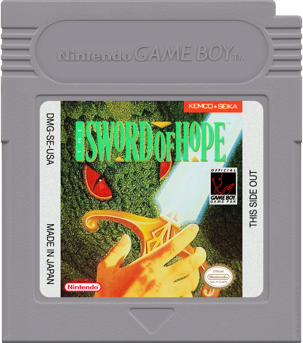 Sword of Hope, The Cartridge Label