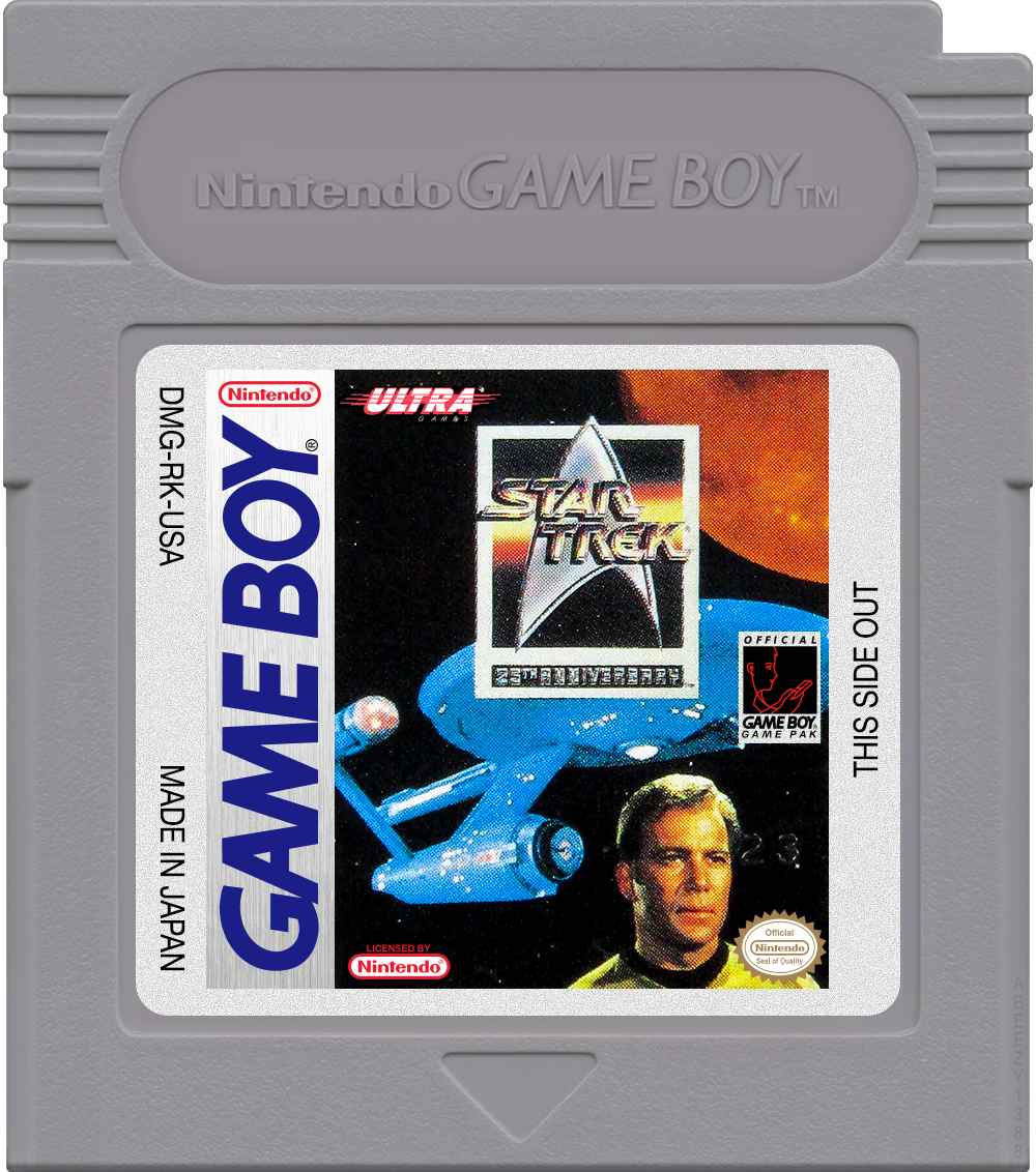 Star Trek - 25th Anniversary Cartridge Label