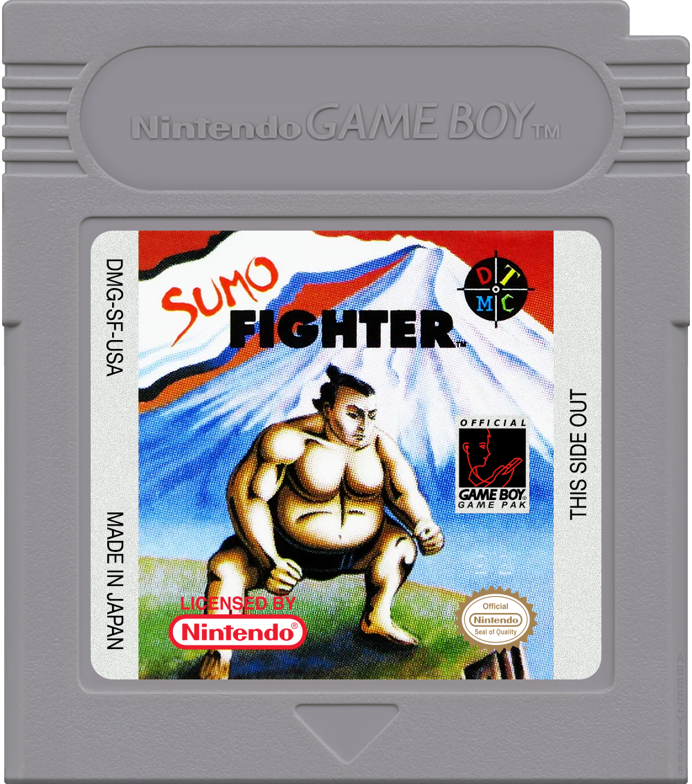 Sumo Fighter Cartridge Label