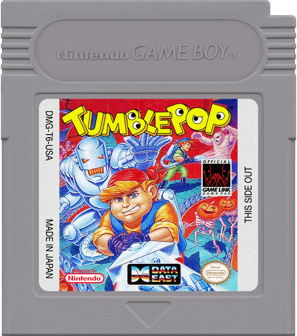 Tumble Pop Cartridge Label