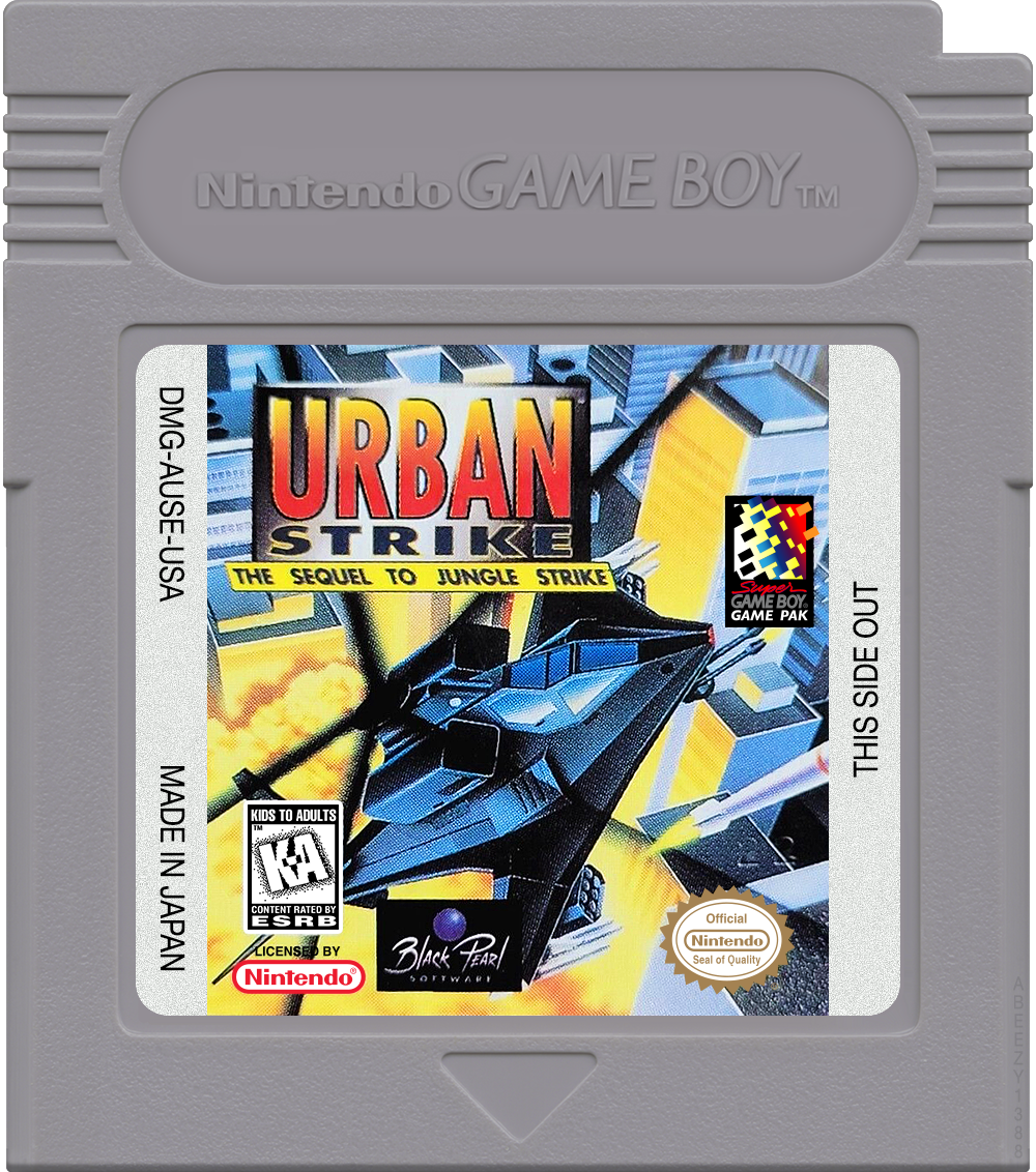 Urban Strike Cartridge Label