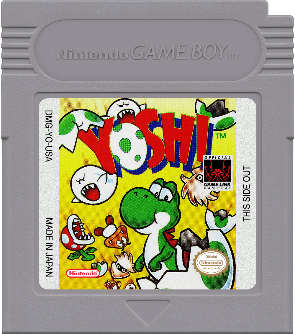 Yoshi Cartridge Label