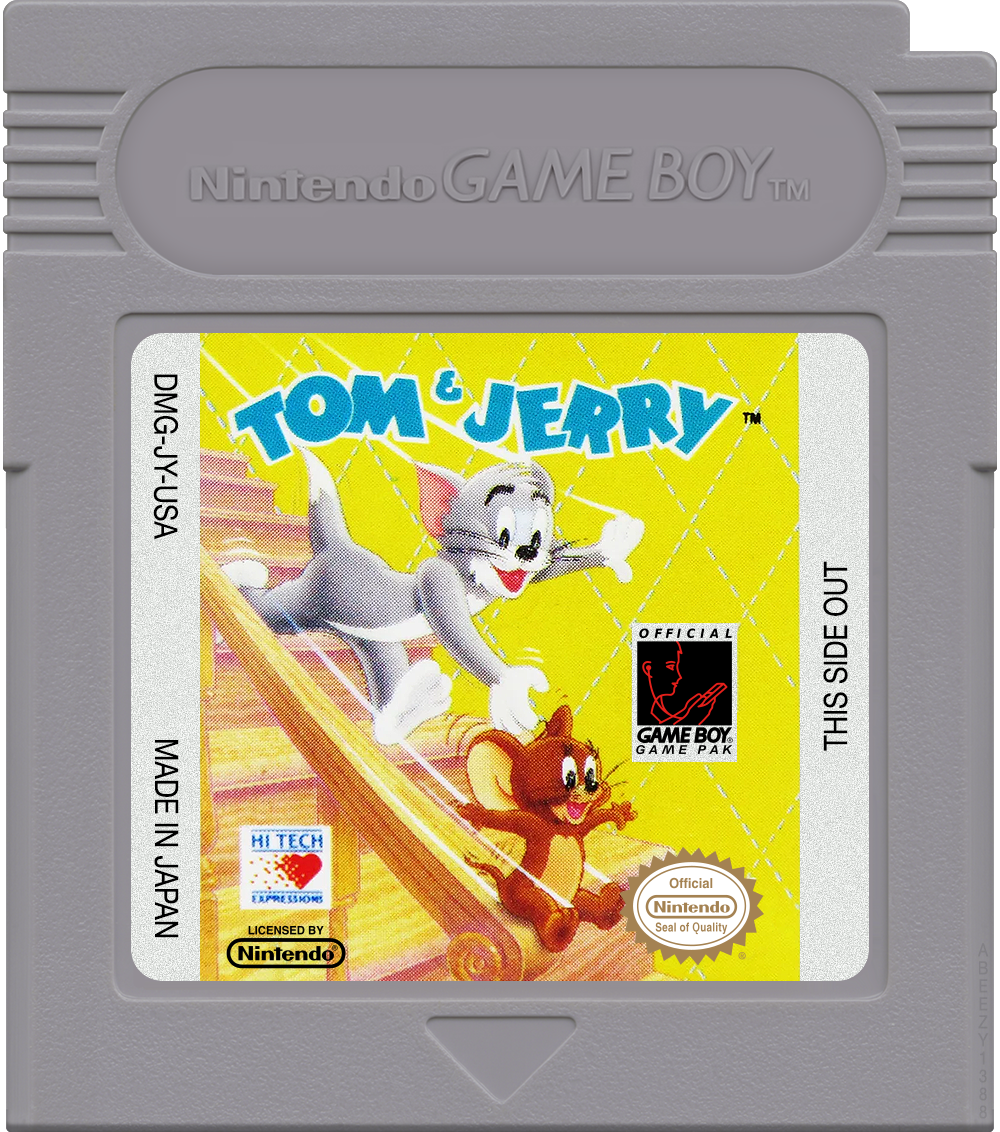 Tom &amp; Jerry Cartridge Label