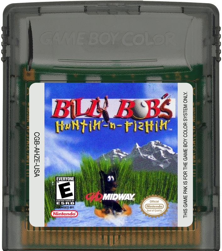 Billy Bob's Huntin' 'n' Fishin' Cartridge Label