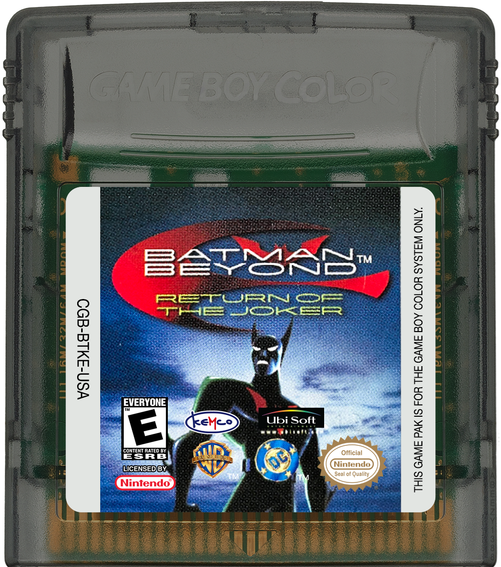Batman Beyond - Return of the Joker Cartridge Label