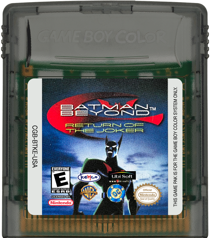 Batman Beyond - Return of the Joker Cartridge Label
