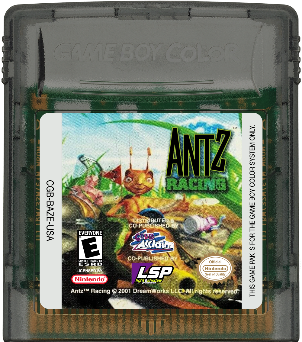 Antz Racing Cartridge Label