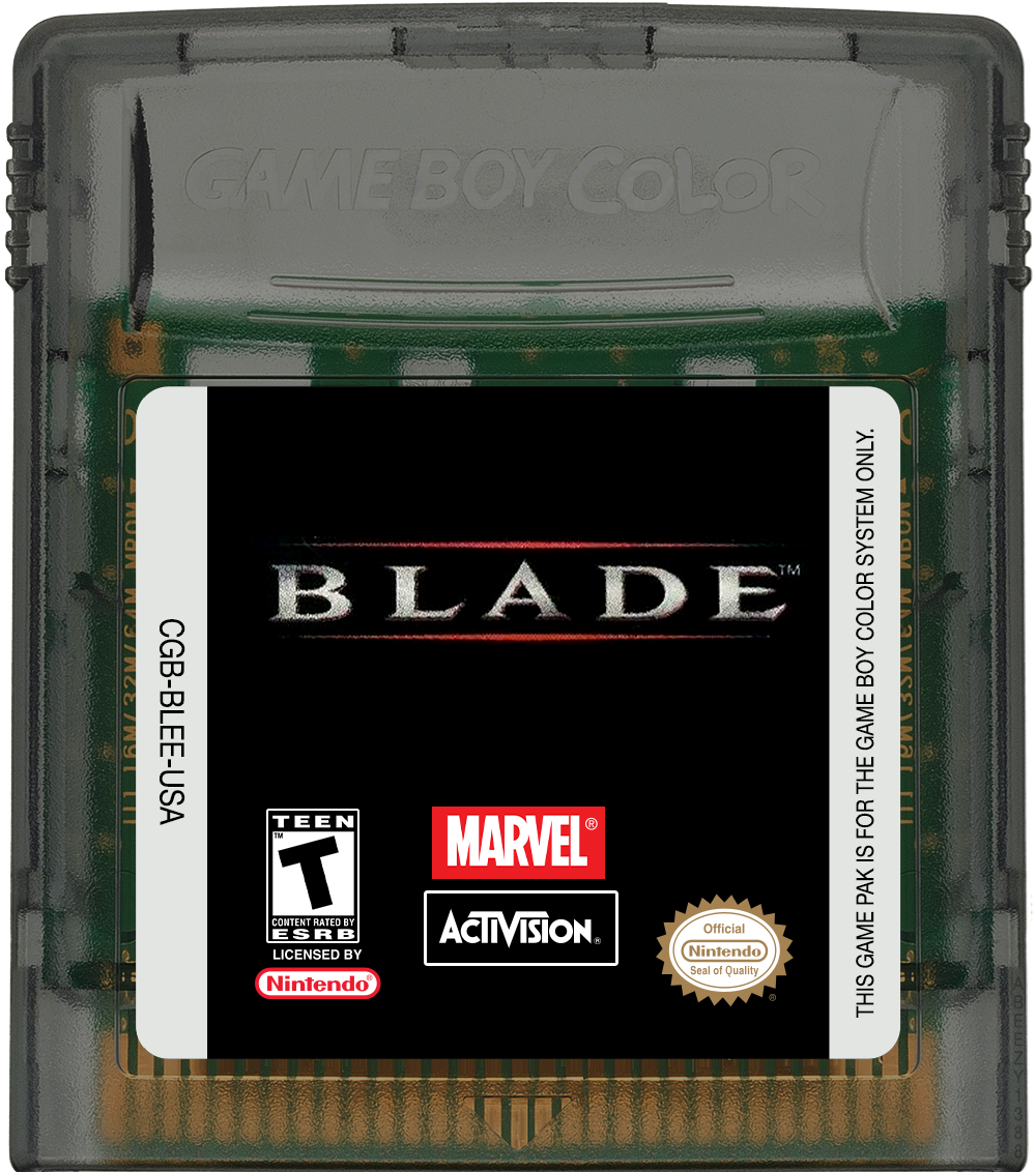 Blade Cartridge Label