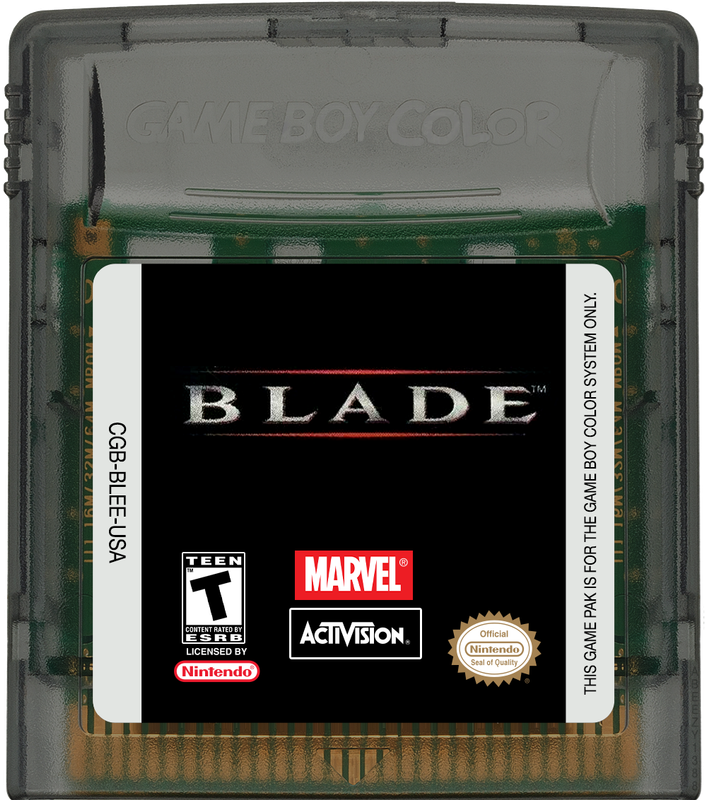 Blade Cartridge Label