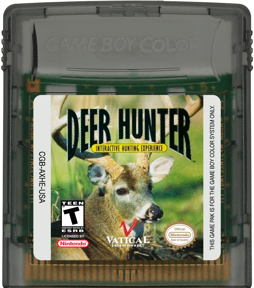 Deer Hunter Cartridge Label