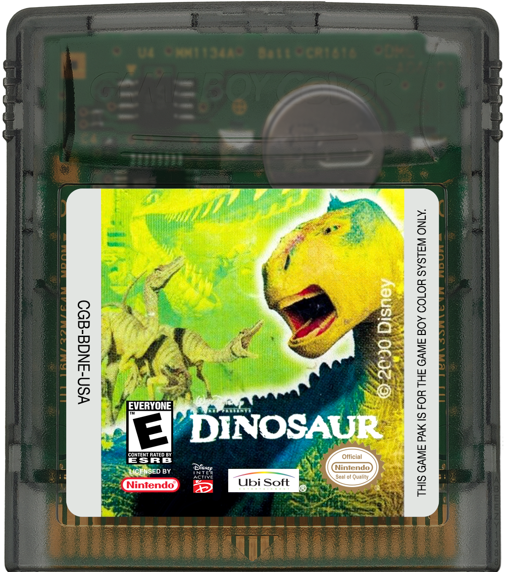 Dinosaur Cartridge Label