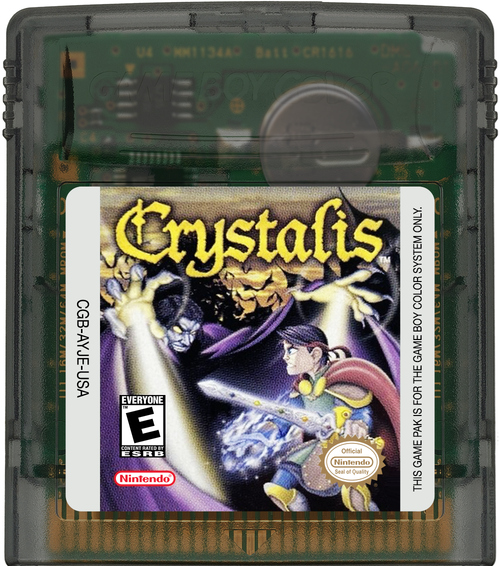 Crystalis Cartridge Label