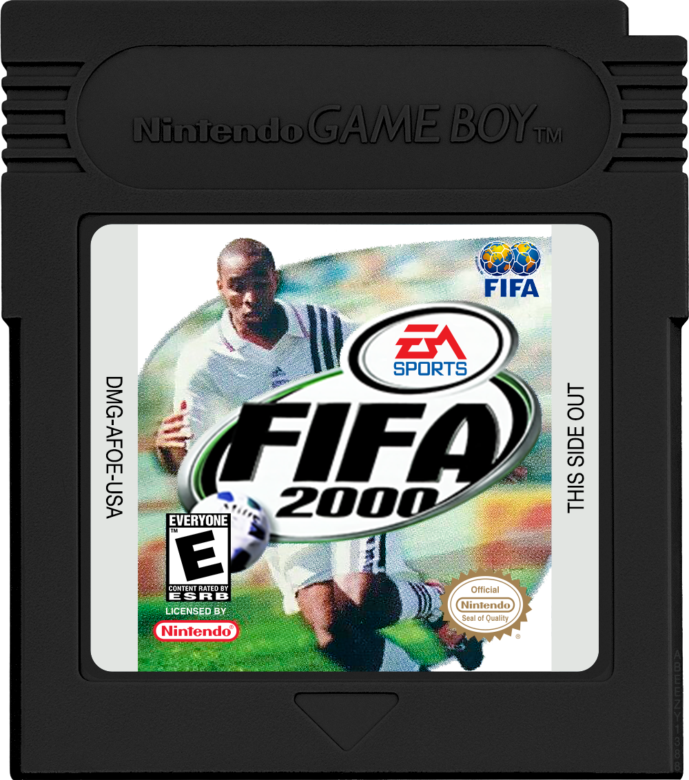 FIFA 2000 Cartridge Label