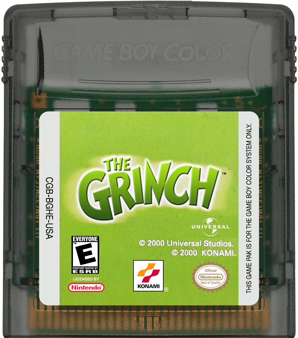 Grinch, The Cartridge Label