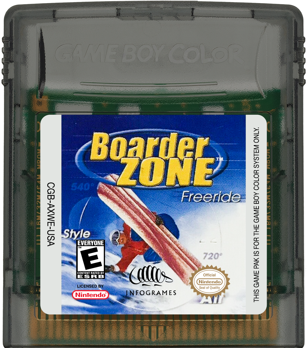Boarder Zone Cartridge Label