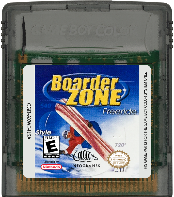 Boarder Zone Cartridge Label
