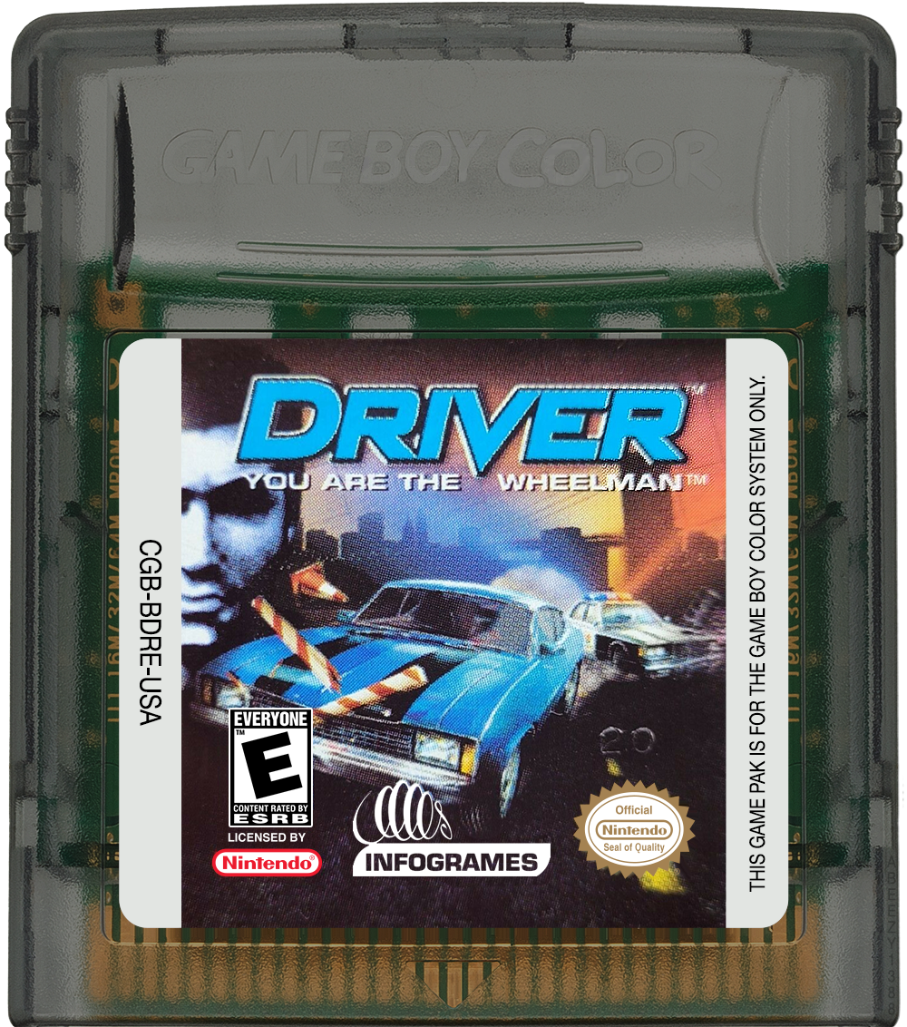 Driver - You are the Wheelman Cartridge Label