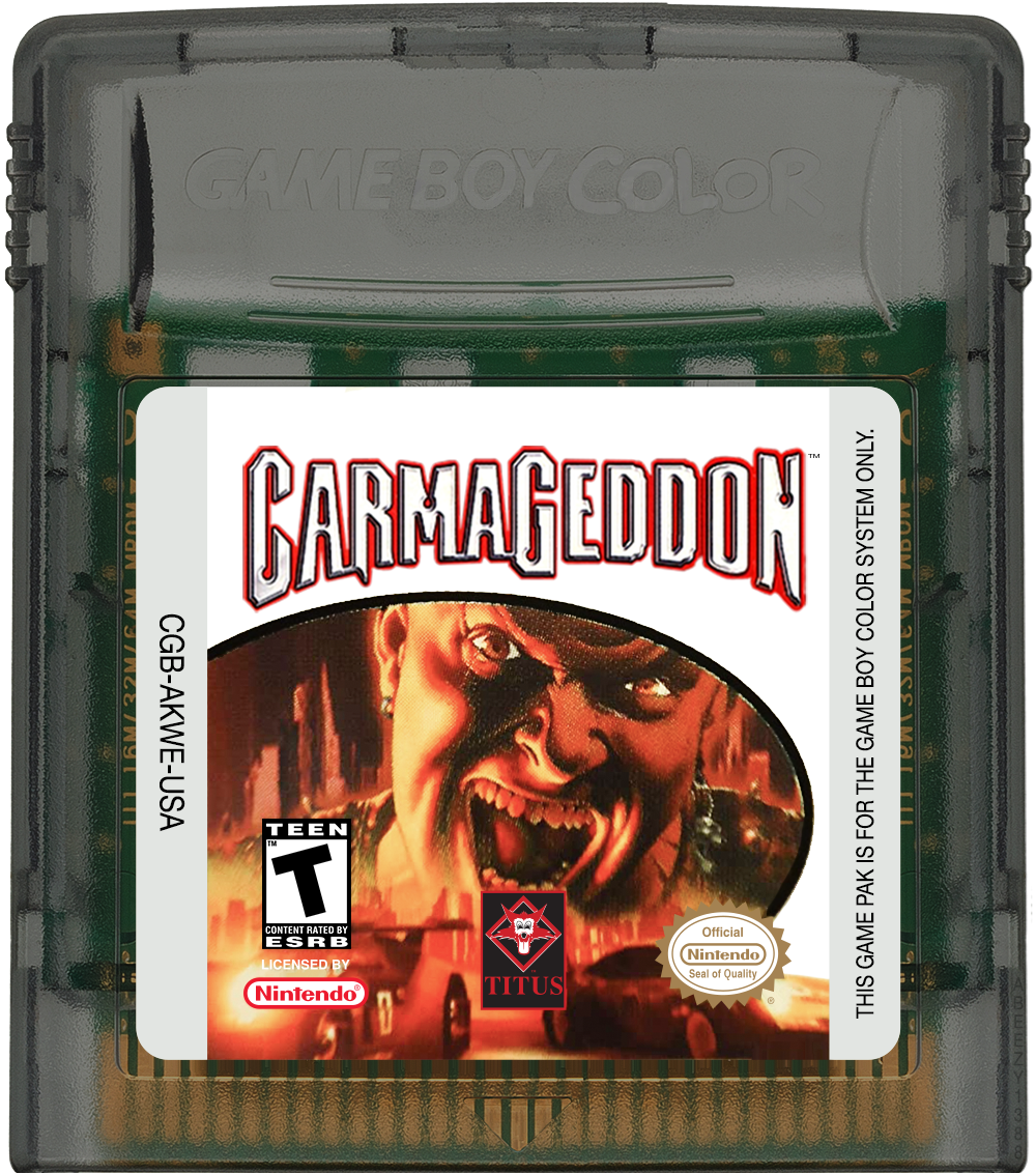 Carmageddon - Carpocalypse Now Cartridge Label