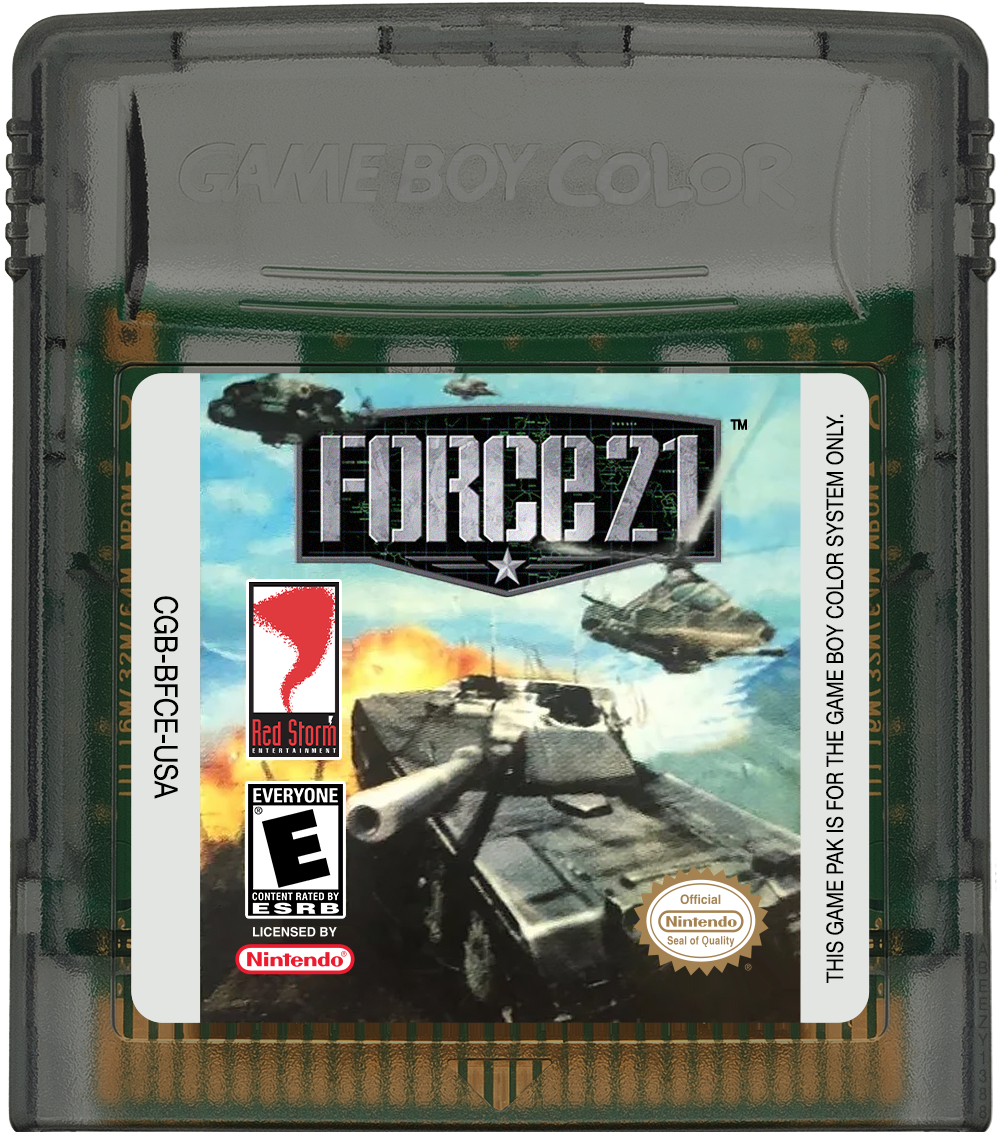 Force 21 Cartridge Label