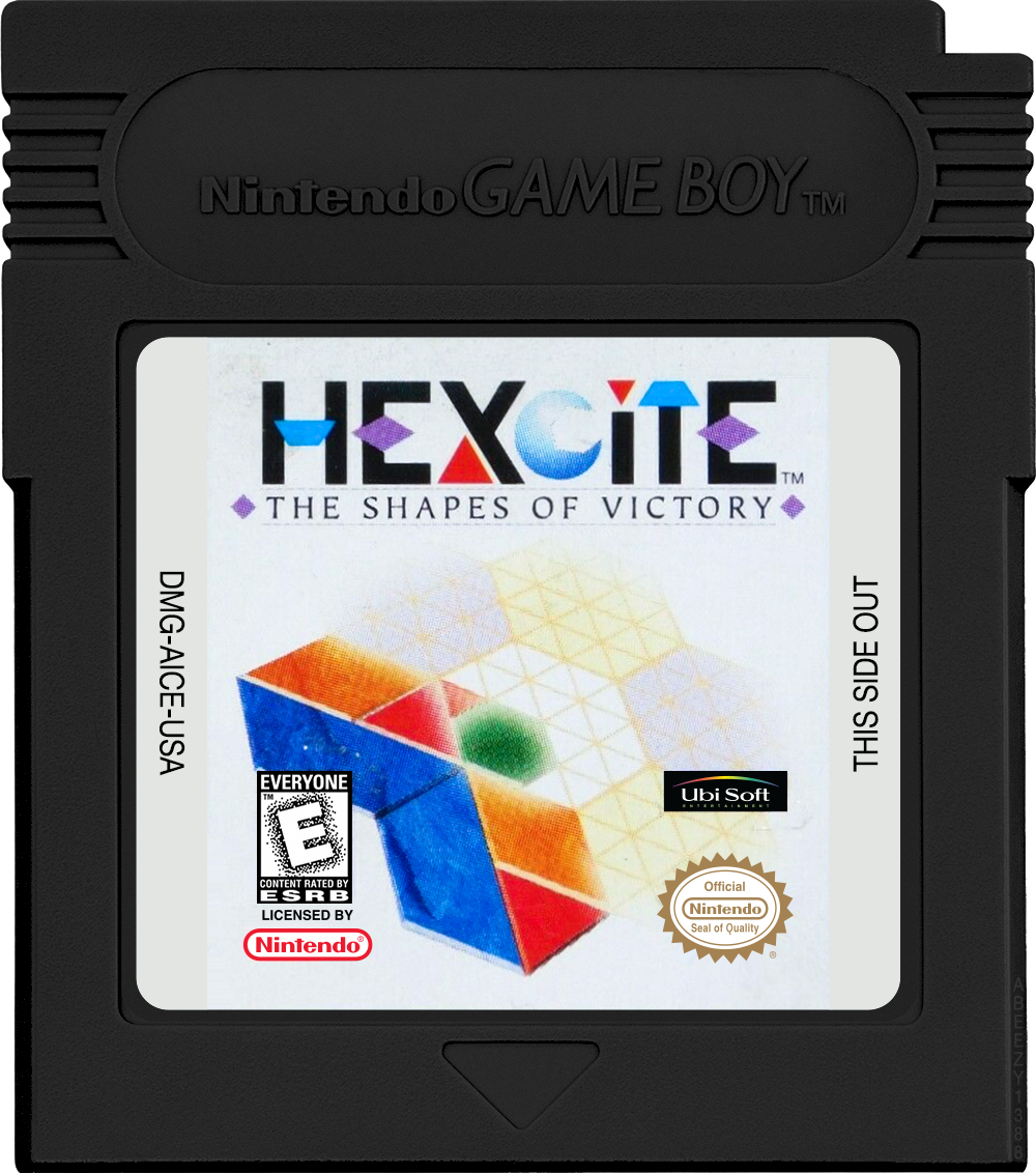 Hexcite - The Shapes of Victory Cartridge Label