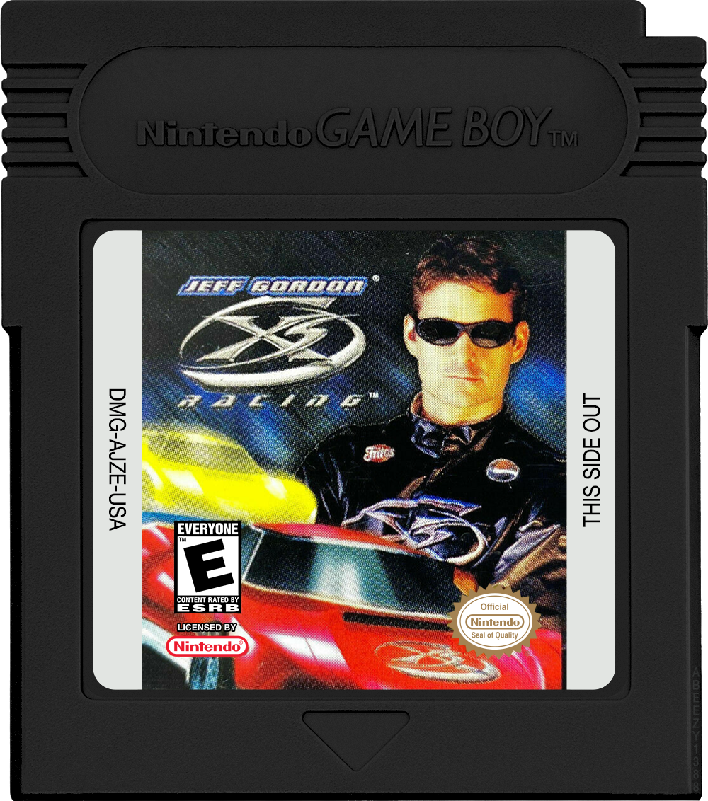 Jeff Gordon XS Racing Cartridge Label